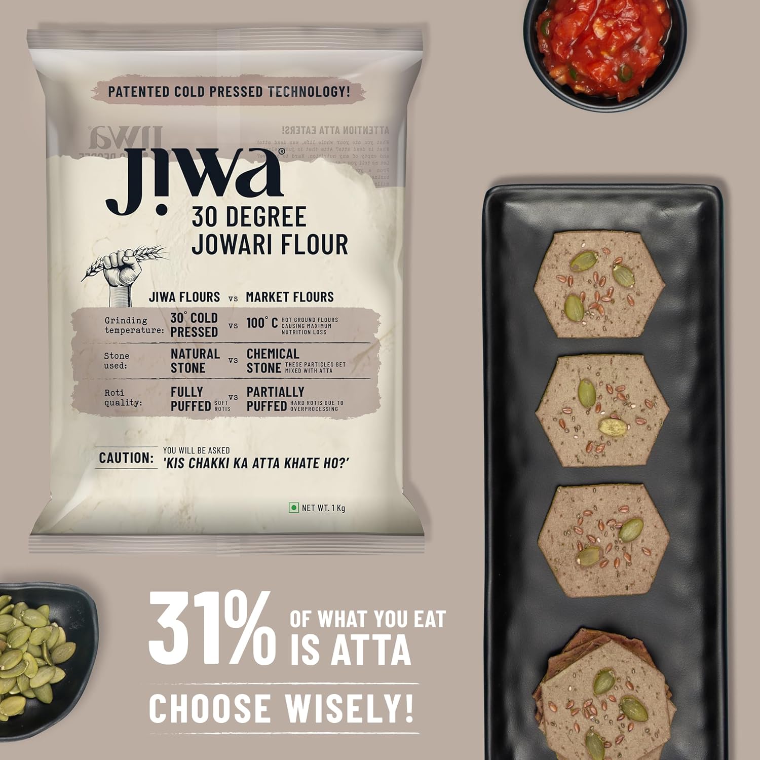jowar flour 1kg jowar flour 1kg
